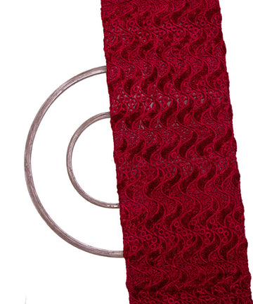 Net Embroidery Fabric Material Boutique Designer